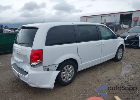 2018 Dodge Grand Caravan Se from USA, damaged, VIN 2C4RDGBG6JR363778